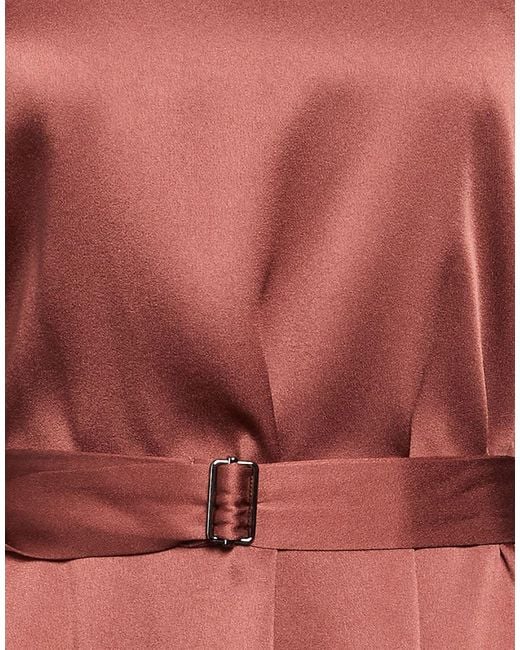 Brunello Cucinelli Red Solid Color Tops