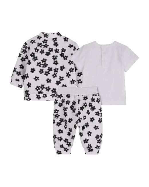 Marc Jacobs White Floral-Jacket Set