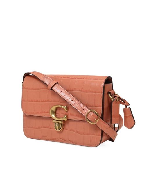 COACH Pink Studio Crossbody Bag