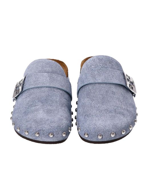 Tory Burch Blue Miller Sandals