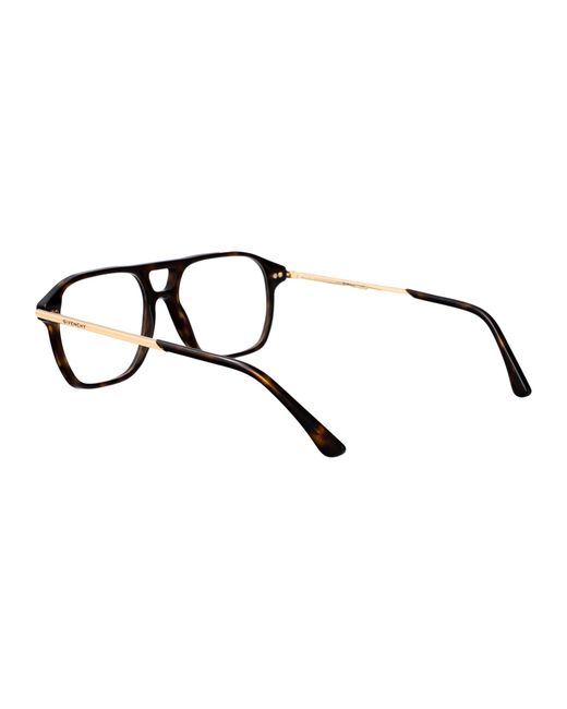 Givenchy White Browline Glasses for men