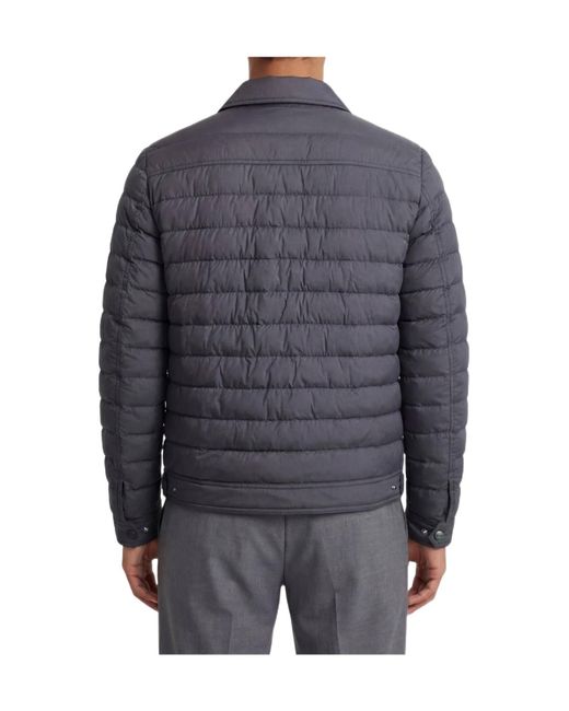Herno Gray Buttoned Pocket Jacket for men