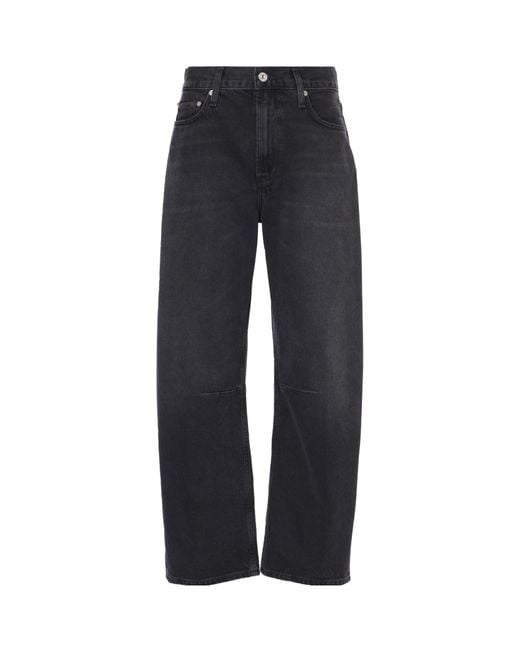 Citizens of Humanity Blue Miro High-Rise Wide-Leg Jeans