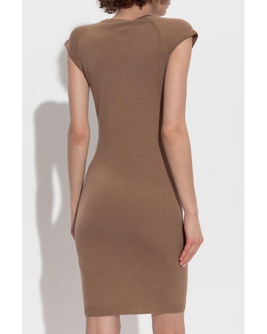 DSquared² Brown Short Dresses