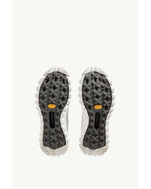 Moncler White Trailgrip Gtx Lace-Up Sneakers