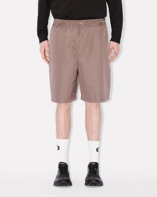 KENZO Green 'Boke Flower 2.0' Shorts for men