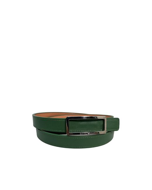 Emporio Armani Multicolor Eagle Label Double-Sided Belt for men