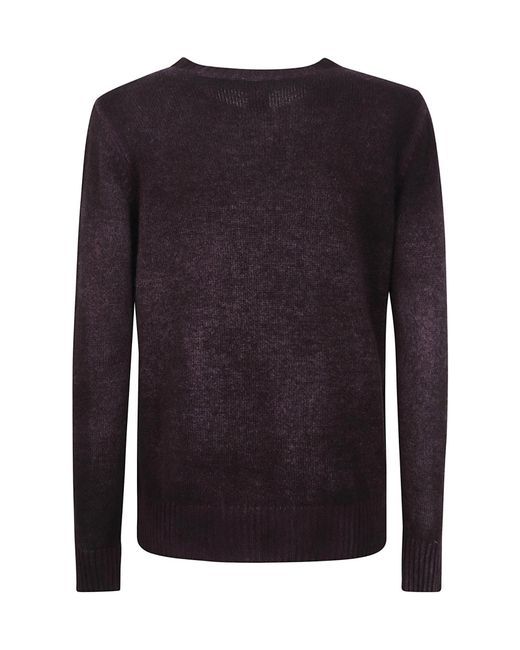 Avant Toi Black Crew Neck Sweater