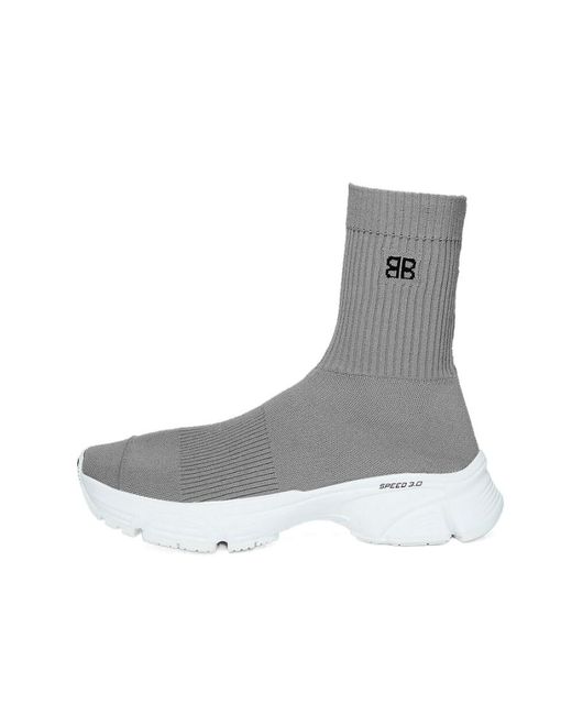 Balenciaga Speed 3.0 Sneakers in Gray | Lyst