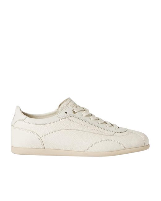 Brunello Cucinelli White Logo-Detail Sneakers for men