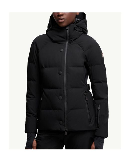 Moncler Black Grenoble Guyane Padded Down Ski Jacket