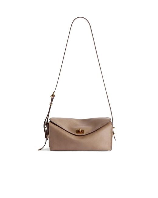 Balenciaga White Le 7 Shoulder Bag Medium
