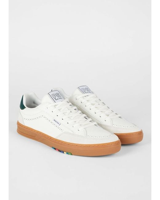 Paul Smith White Ps Paul Smith Hillstar Low-Top Sports Shoes for men