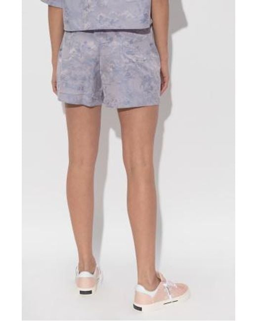 Off-White c/o Virgil Abloh Blue Short Shorts