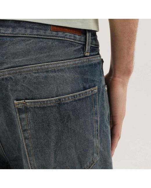 1989 STUDIO Blue Wide-Leg Jeans for men