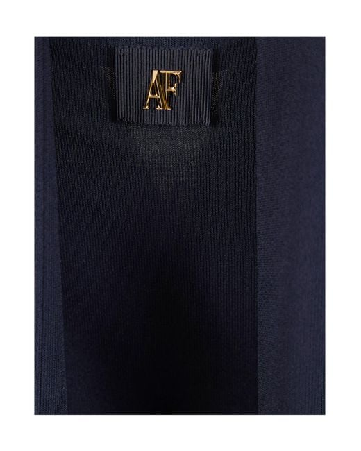 Alberta Ferretti Blue Cape Shirt