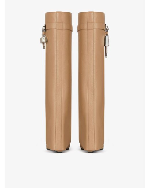 Givenchy White Shark Lock Pant Boots