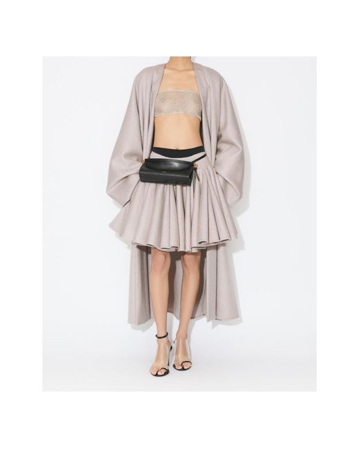 Alaïa White Double-Sided Long-Sleeved Jacket