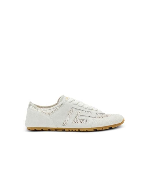 Balmain White Racer 45 Trainers