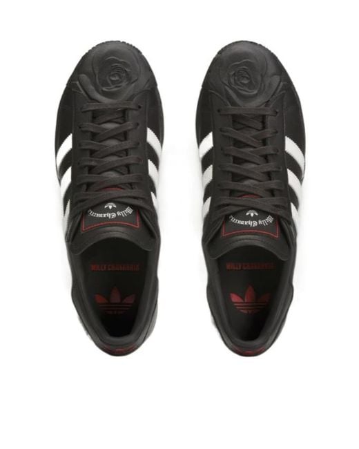 Adidas Originals Black X Willy Chavarria Superstar Low-Top Sneakers for men