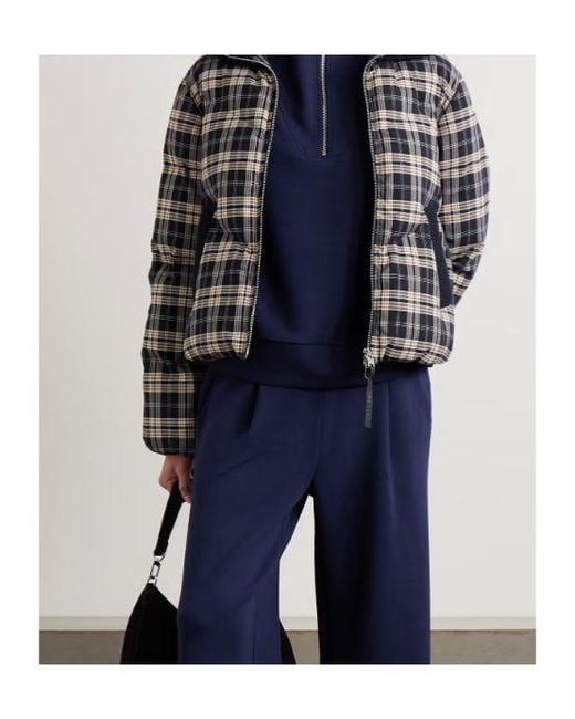 Varley Black Plaid Jacket