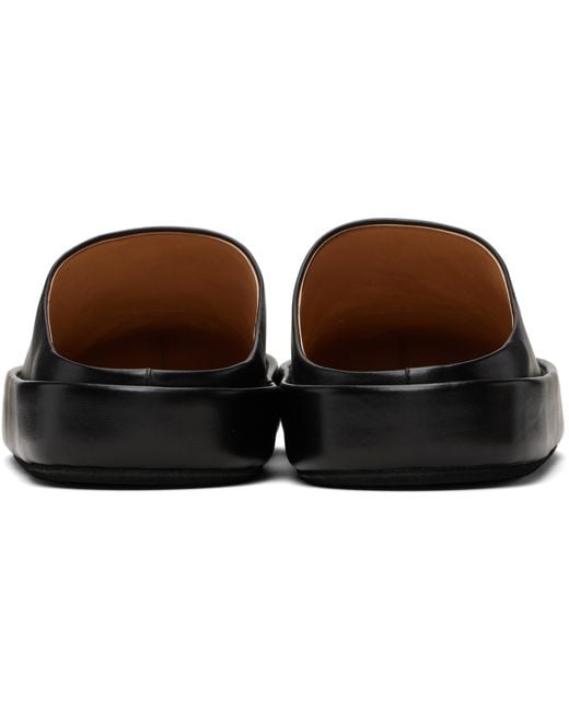 Marsèll Black Cassapelle Slip-On Mules for men