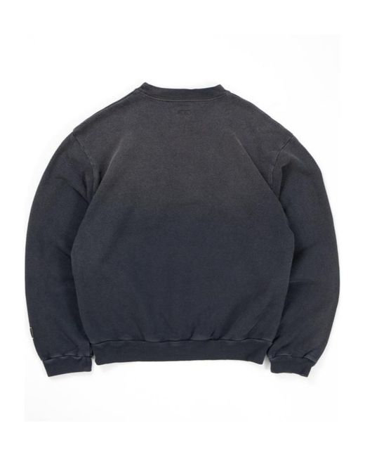 Kapital Blue Crew Neck Sweatshirt for men