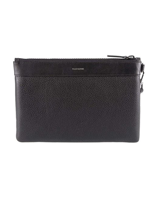 Michael Kors Black Thin Clutch Bag for men