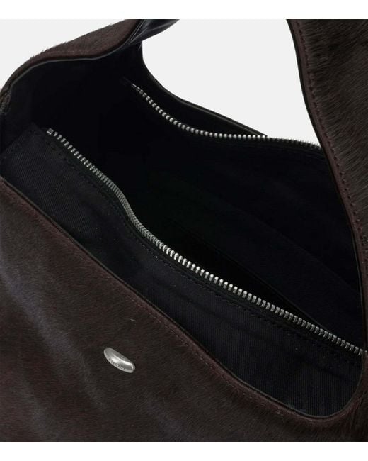 Our Legacy Blue Hair-On Messenger Bag
