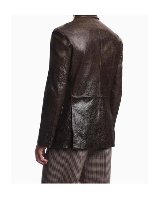 Emporio Armani Gray Blazer for men