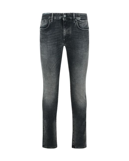 Pt05 Gray Belt-Loop Jeans for men