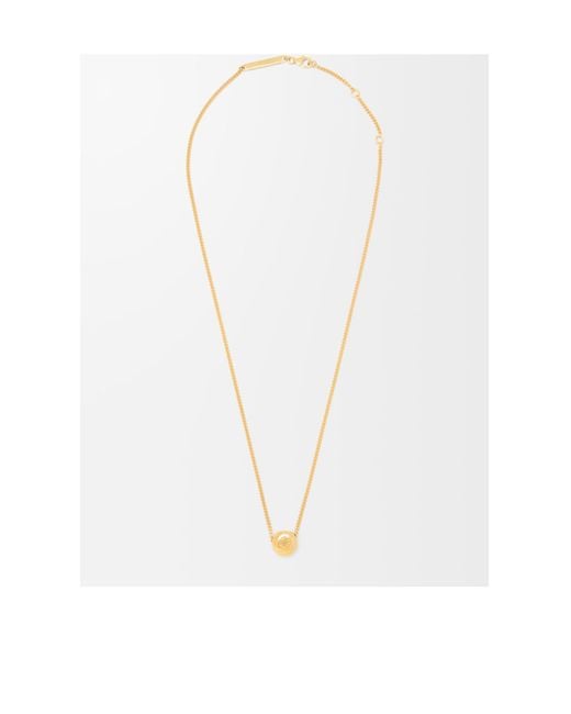 Loewe White Pebble Necklace