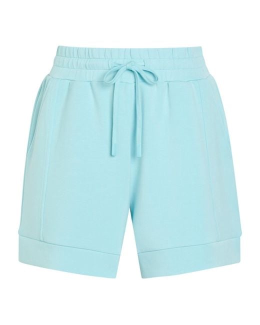 Varley Blue Comfortable Drawstring Shorts