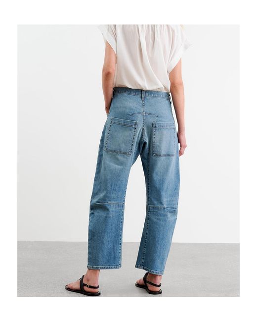Nili Lotan Blue Shon Denim Jeans