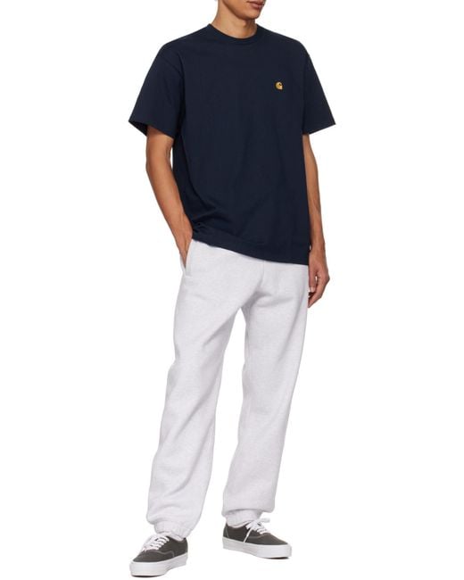 Carhartt White Chase Track Pants for men