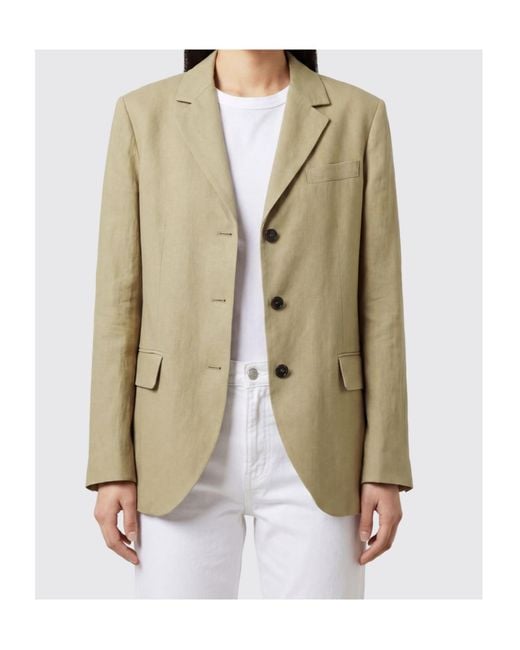 Barena Green Single Breasted Jacket