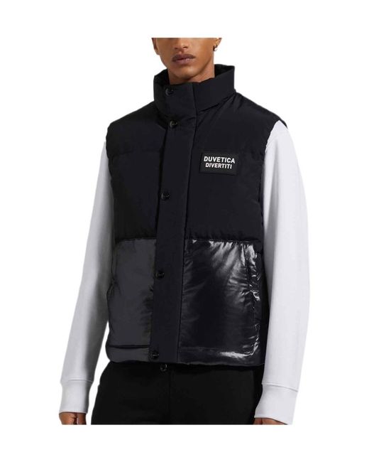 Duvetica Blue Ughetti Quilted Jacket for men