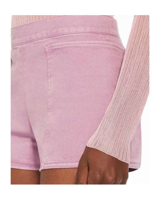 Max Mara Pink Alibi Mini Shorts