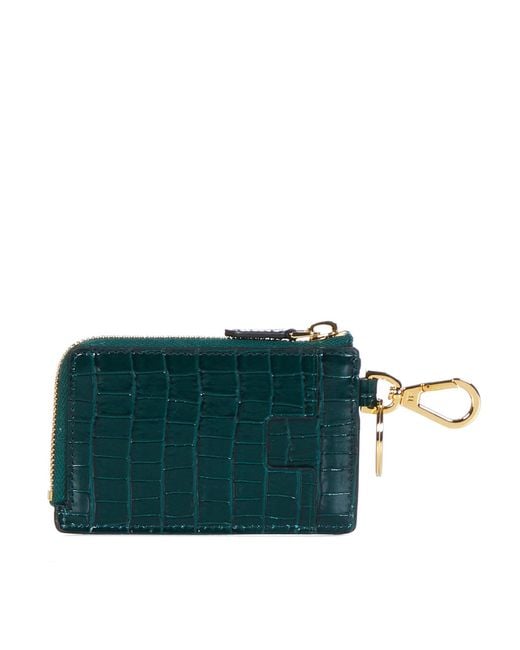 Tom Ford Blue Zip-Around Wallet for men