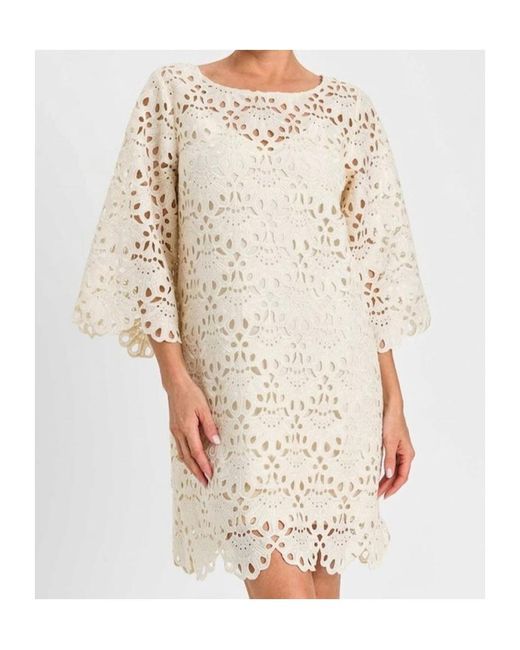 Twinset White Lace Dress