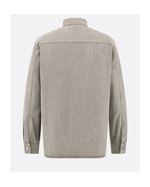 Dior Gray Overshirt for men