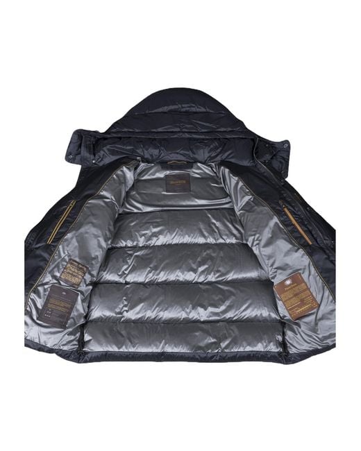 Moorer Blue Nadir-Sh Bomber Jacket for men