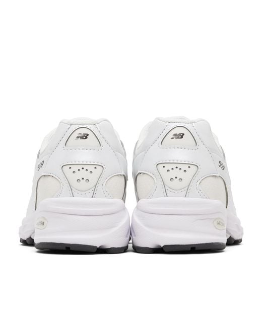 Comme des Garçons White Homme X New Balance 509 Sneakers for men