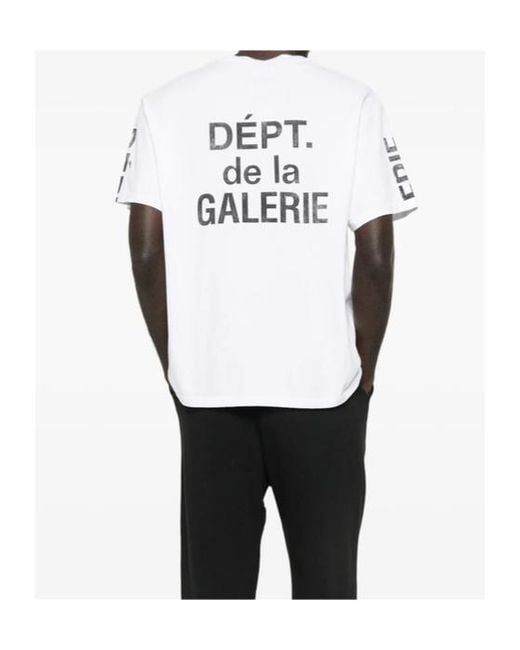 GALLERY DEPT. White French Collector Logo T-Shirt for men