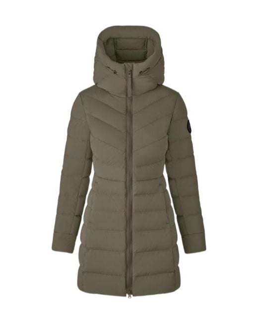 Canada Goose Green Long-Sleeved Down Jacket
