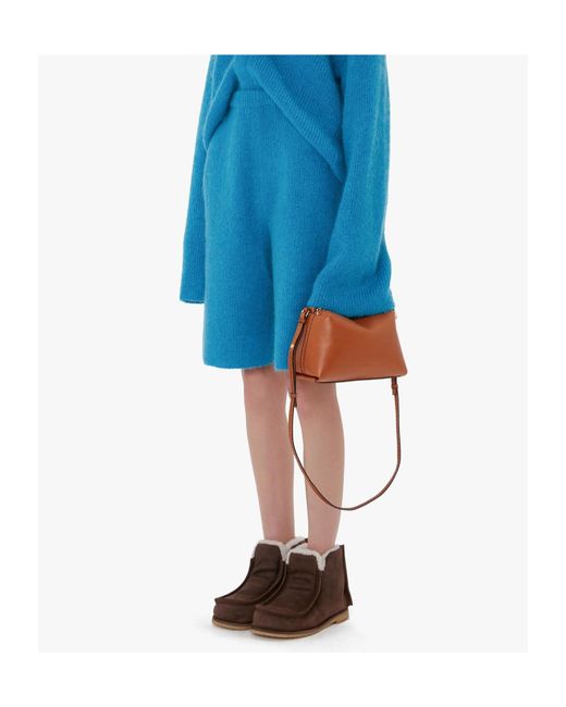 J.W. Anderson Blue Jw Anderson Knitted Bermuda Shorts