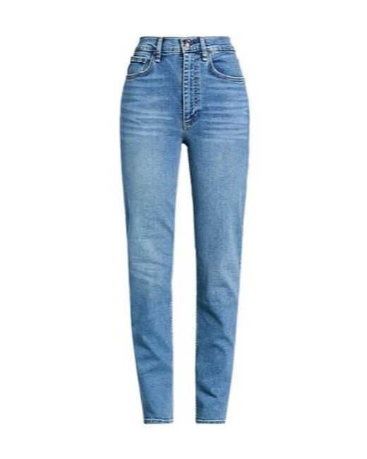 Rag & Bone Blue Skinny Jeans