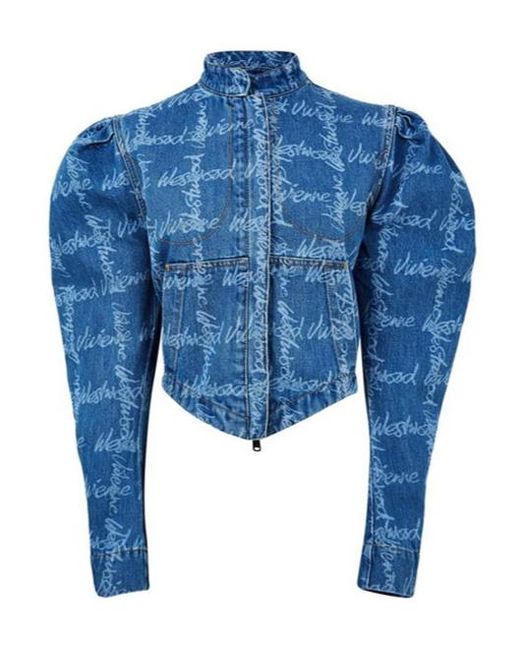 Vivienne Westwood Blue Filli Jacket