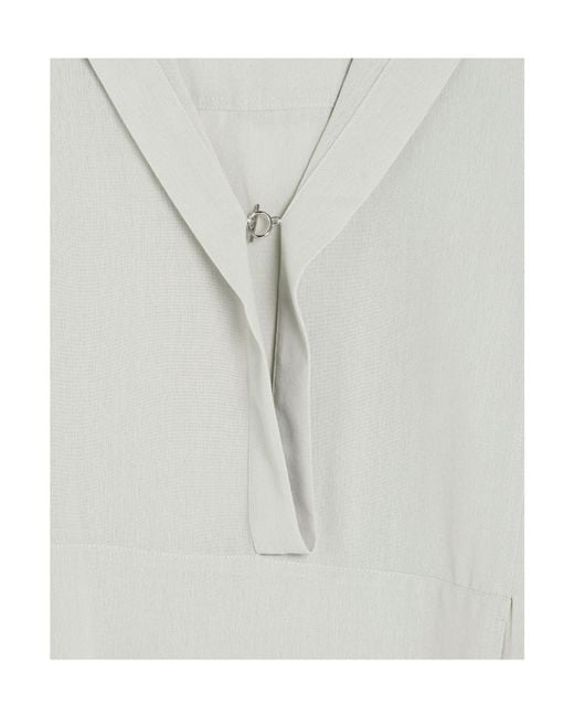 Jacquemus White Solid Color Tops