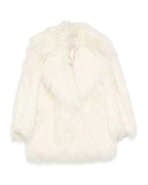 Frankie Shop White Collared Jacket